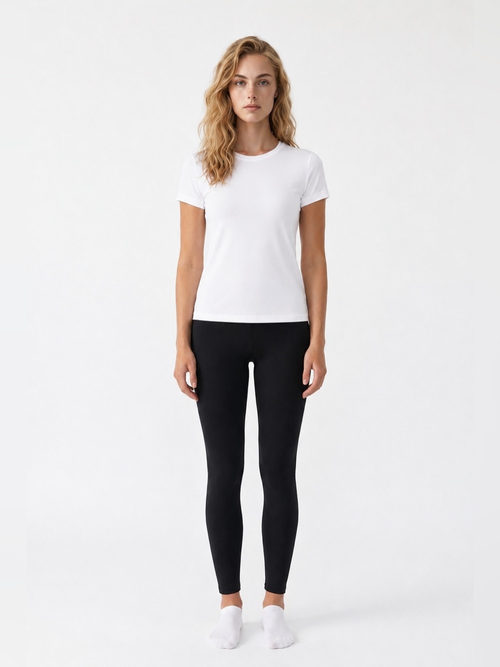 Cuddl Duds Softwear With Stretch Black Leggings Size XS SkuD